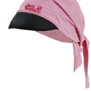 Jack Wolfskin Desert Sun Triangle Cap Kids Punainen