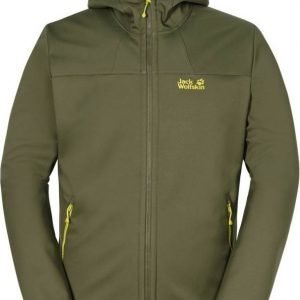 Jack Wolfskin Grand Valley Softshell Jkt M Oliivi XXXL