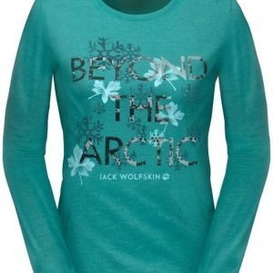 Jack Wolfskin Ice Crystal Longsleeve Turkoosi XXL