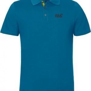 Jack Wolfskin Pique Function 65 Polo M Turkoosi XXL