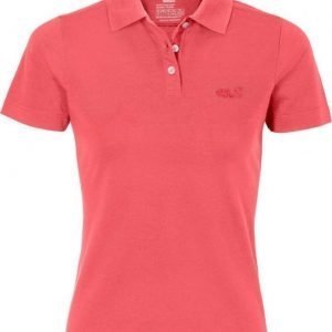 Jack Wolfskin Pique Function 65 Polo Pink XXL
