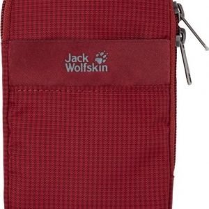 Jack Wolfskin Smart Protect 5" Pouch Tummanpunainen