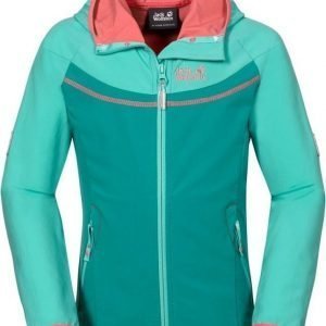 Jack Wolfskin Turbulence Jkt G Turkoosi 128