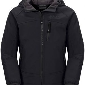 Jack Wolfskin Whirlwind Jacket Boys Musta 104