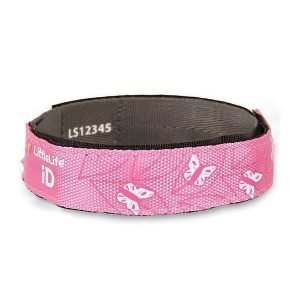 LittleLife Butterfly iD strap lasten yhteystietoranneke