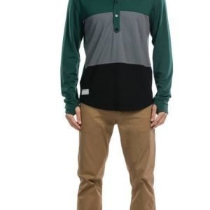Mons Royale 1961 Henley LS Vihreä M