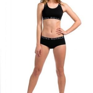Mons Royale Sierra Sports Bra Musta XS