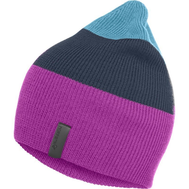 Norrøna /29 Striped Mid Weight Beanie 1SIZE Pumped Purple
