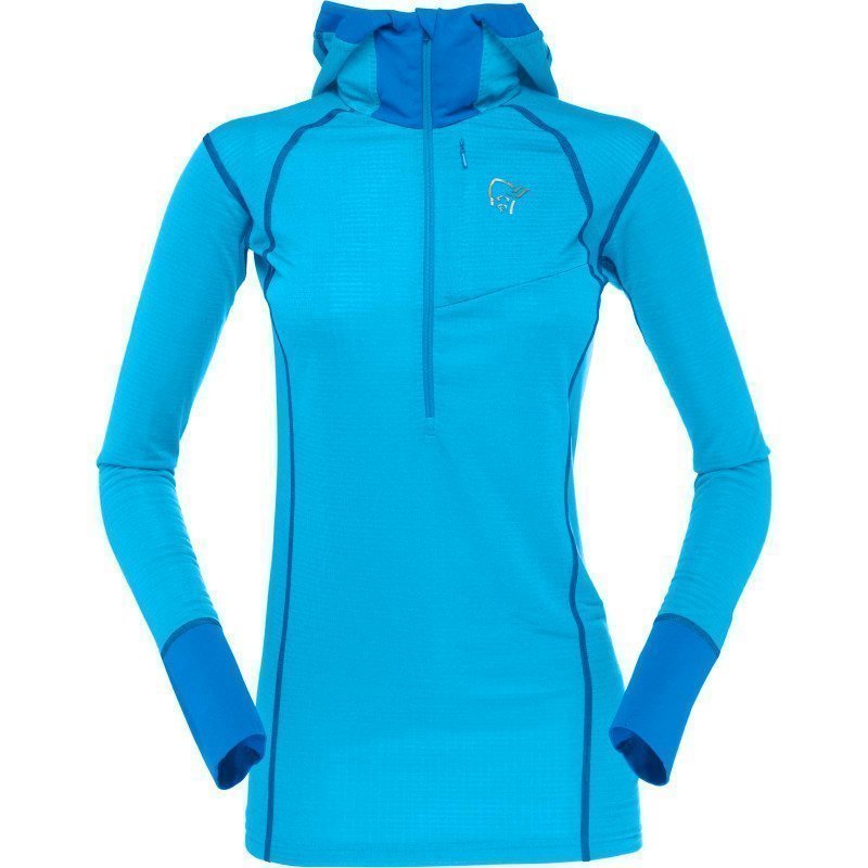 Norrøna Super Hoodie Women's XL Ice Blue