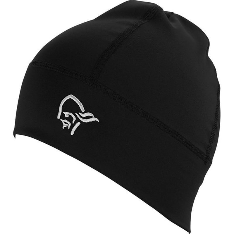 Norrøna falketind Lightweight Powerstretch Beanie ONE SIZE Caviar