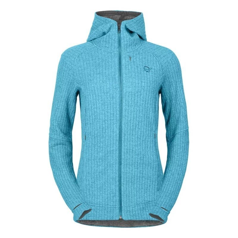 Norrøna røldal wool Jacket (W) XS Blue Moon
