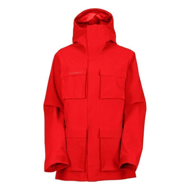 Norrøna svalbard Gore-Tex Jacket Women's S Crimson Kick