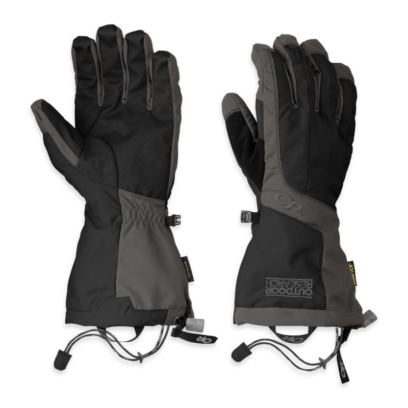Outdoor Research Arete Gloves Men's S BLACK/CHARCO