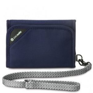 Pacsafe RFIDsafe V125 RFID turvalompakko sininen
