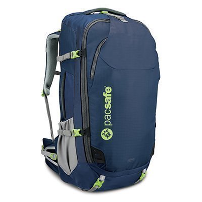 Pacsafe Venturesafe 65L GII navy sininen turvareppu