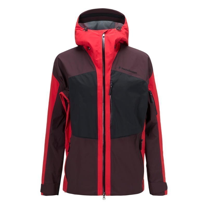 Peak Performance Men's Heli Gravity Jacket L Mahogany