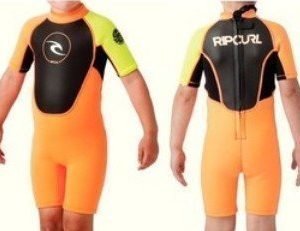 Rip Curl Kids Dawn Patrol Spring oranssi lasten märkäpuku oranssi