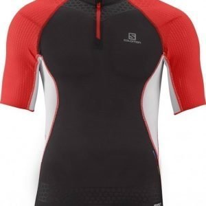 Salomon S-Lab Exo Zip Tee Men Musta L