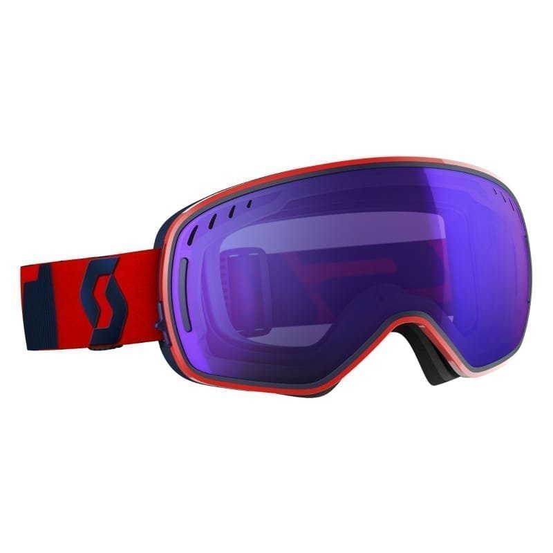 Scott Goggle LCG 1SIZE Fluo Red/Eclipse Blue /Sol Red