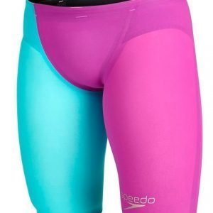 Speedo LZR Elite Jammer 2 miesten uimahousut sininen/pinkki