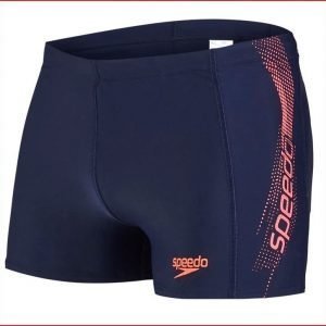 Speedo Sports Logo Aquashort sini/punainen