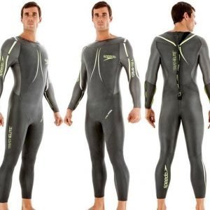 Speedo Tri-Pro Full Body Suit miesten uima-asu tumman harmaa