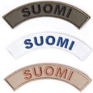 Särmä SUOMI kaarimerkki velcro