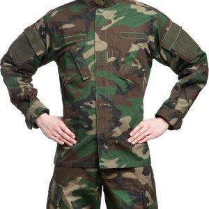 Teesar ACU takki ripstop Woodland