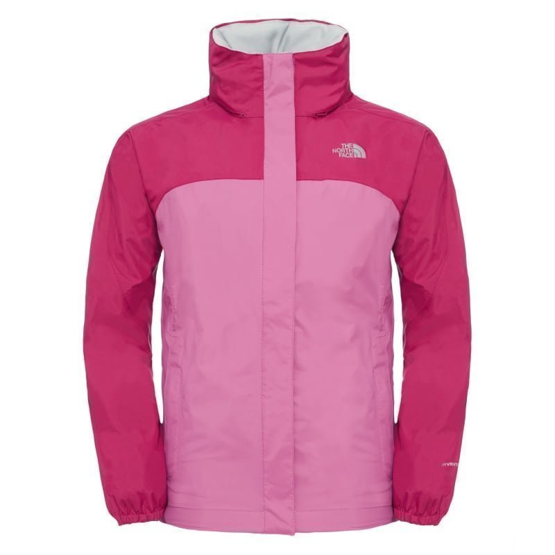 The North Face Girl's Resolve Reflective Jacket L Roxbury Pink/Wisteria Purple