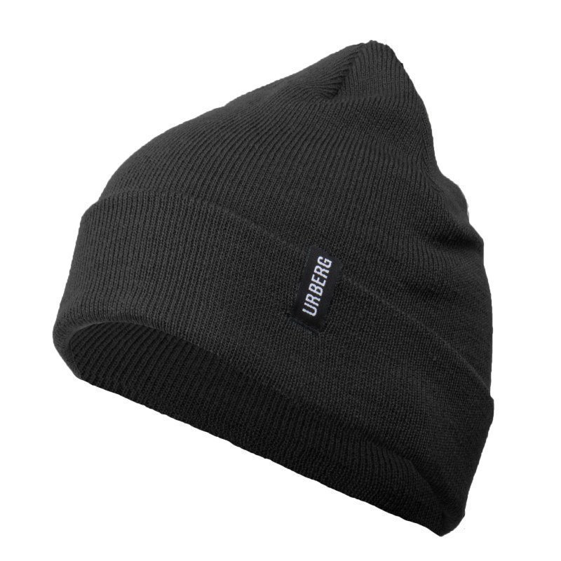 Urberg Folded Beanie 1SIZE Black