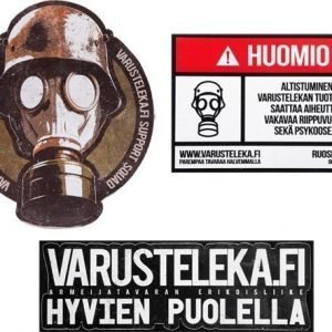 Varusteleka-tarra