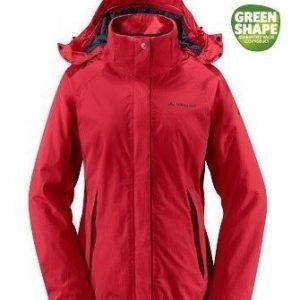 Vaude Escape pro naisten vedenpitävä kuoritakki red