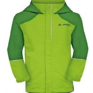 Vaude KIDS Racoon Jacket IV vedenpitävä takki vihreä