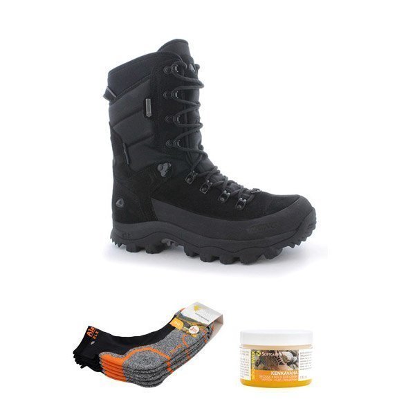 Viking Stryn GTX metsästyskengät + rasva + 3 paria sukkia