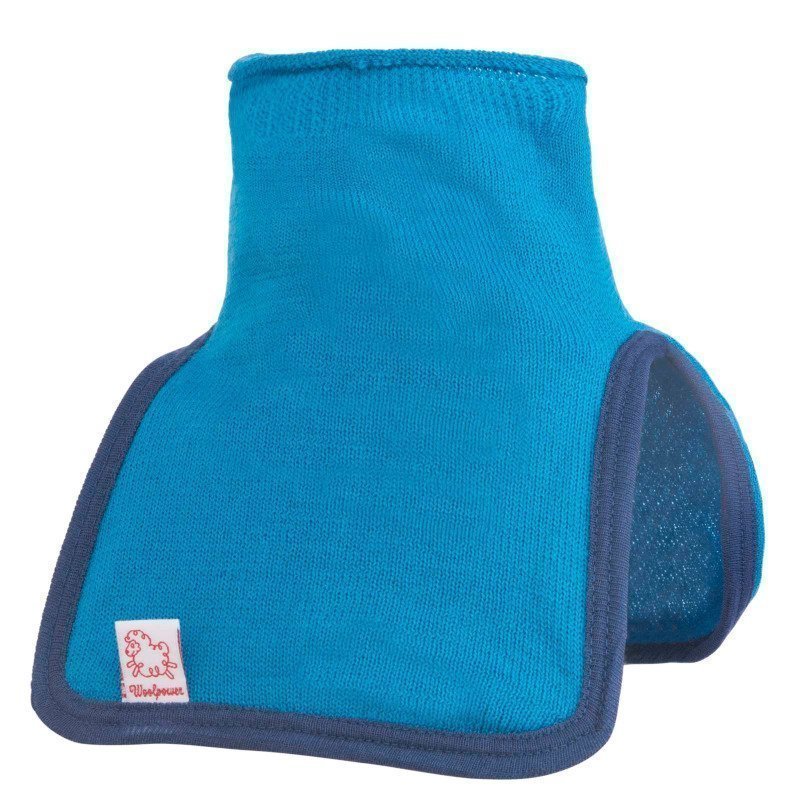 Woolpower Kids Mock Turtleneck 200 140 Dolphine Blue