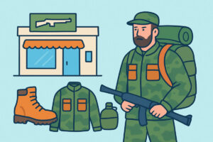 Army shopit Suomessa – maastopuvut ja kestävät varusteet