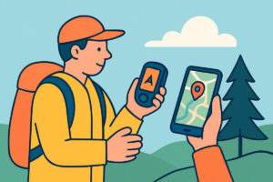 GPS-laitteet ja karttasovellukset retkellä
